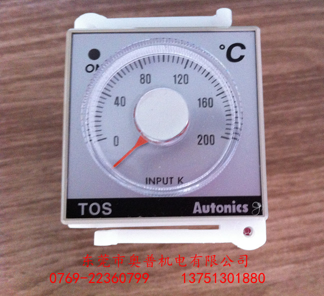 奥托尼克斯Autonics    指针式PID温度控制器，表盘设定温度   TOS-B4RK2C