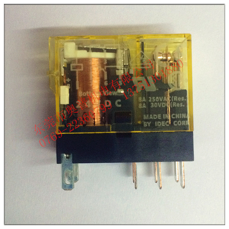 【原装正品】和泉IDEC 小型中间继电器 RJ2S-CLD-DC24V