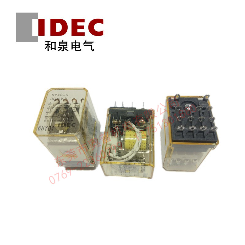 IDEC和泉原装继电器 RY4S-U-D48 RY4S-U-DC48 14脚一级代理原装